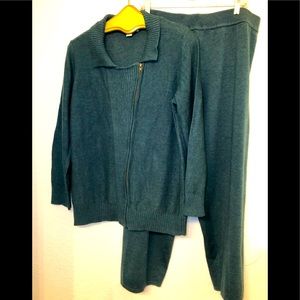 Plus Size Two piece Knit set